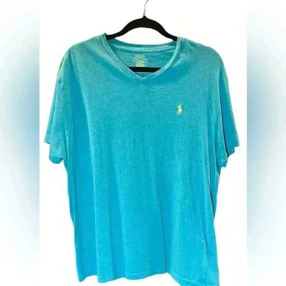 Polo Ralph Lauren V-neck men’s short sleeve tee. Classic Fit. Size Large. - Picture 1 of 5